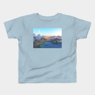Coves landscape Kids T-Shirt